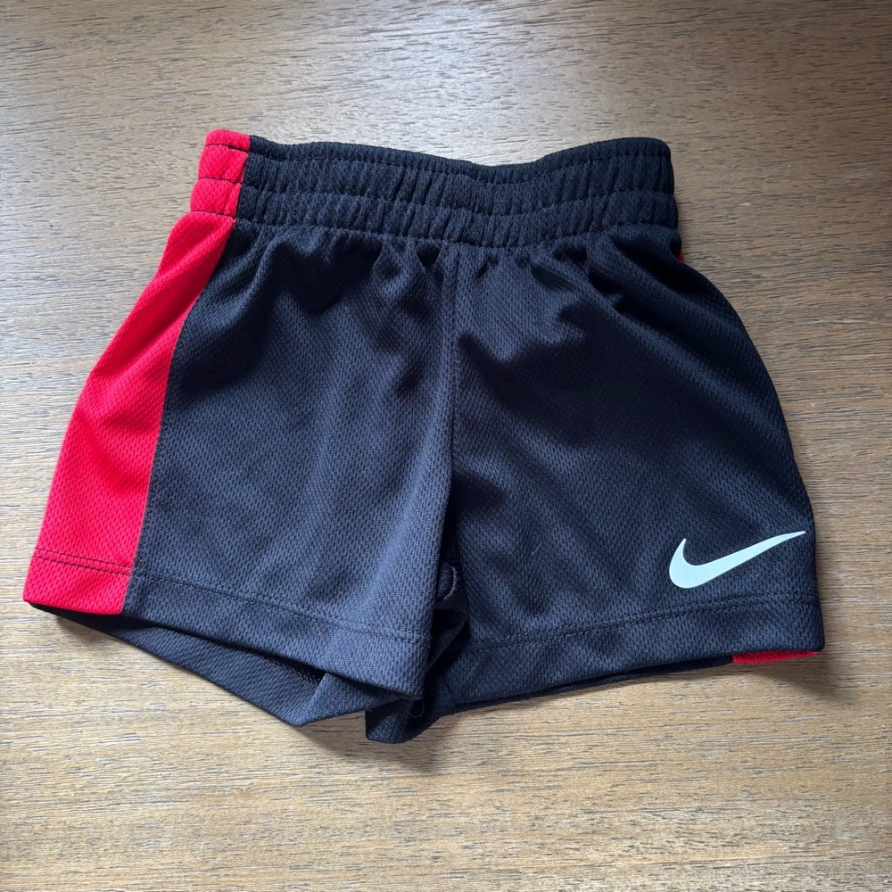 Nike‎ Kids Navy and Red Sports Shorts